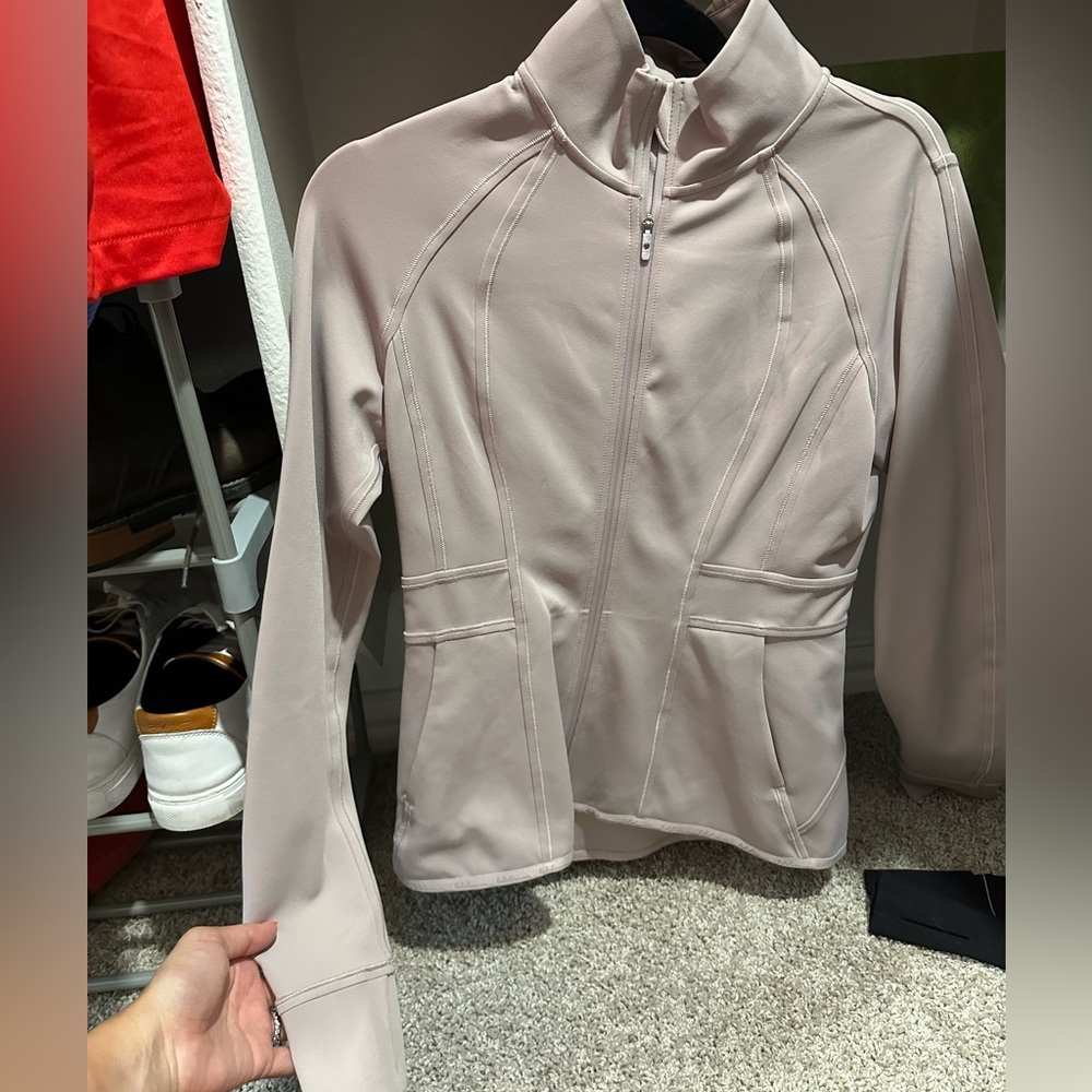 Light lavender Lululemon jacket